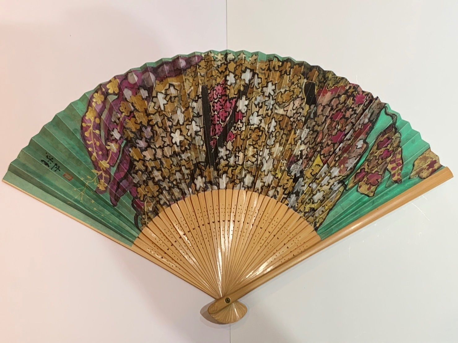 片岡球子 絵画 扇子 【公式通販】