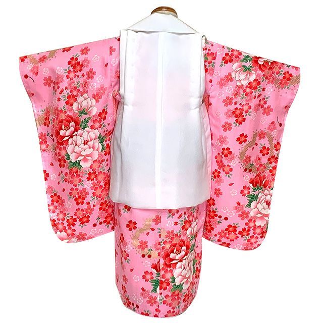 白ｘピンク 鞠と桜