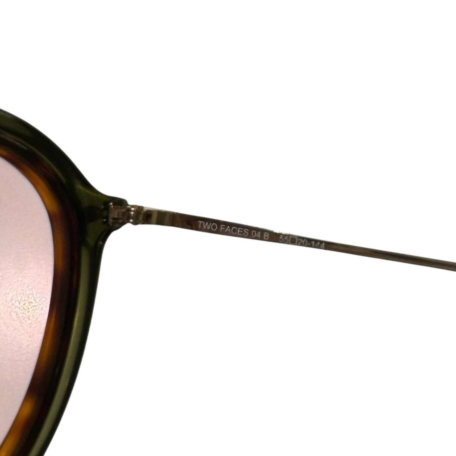 ENALLOID (エナロイド) □ ⑤ TWO FACES 04B ダブルブリッジサングラス  