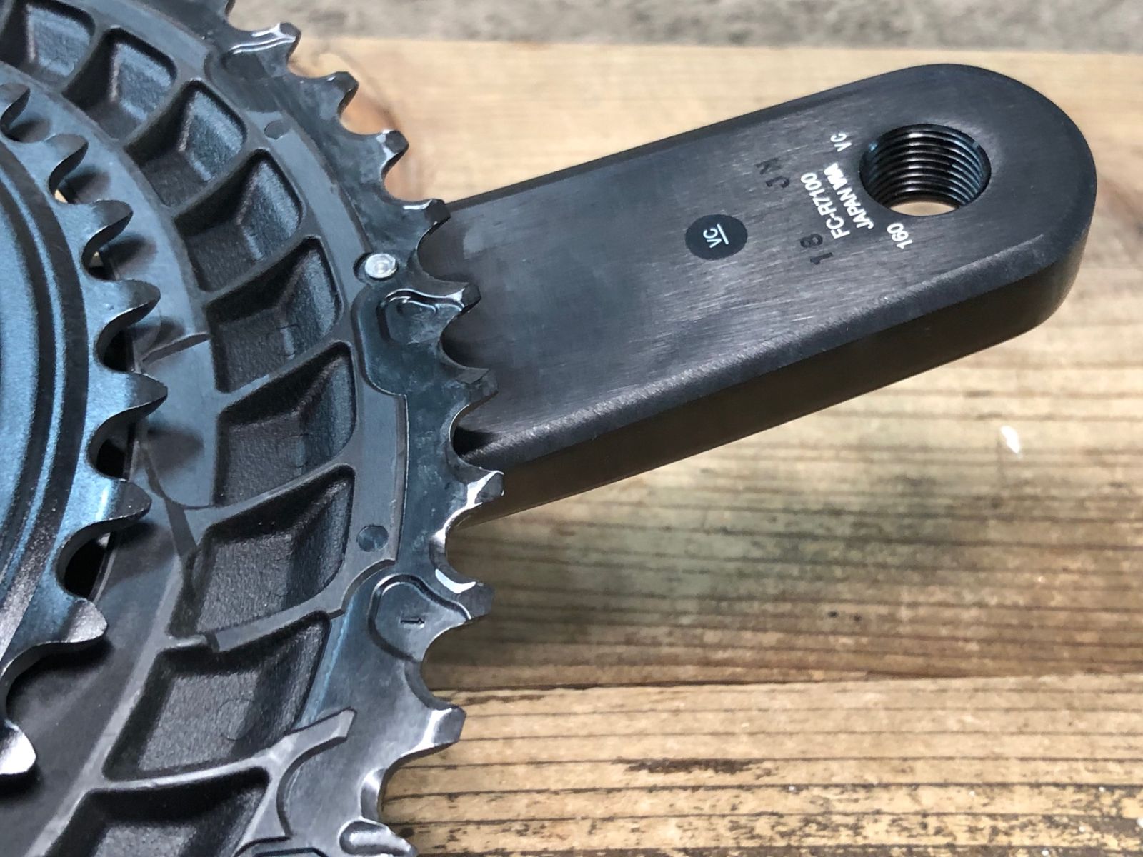 シマノ105 FC-R7100 クランクセット 170mm 52-36T R7100 105 