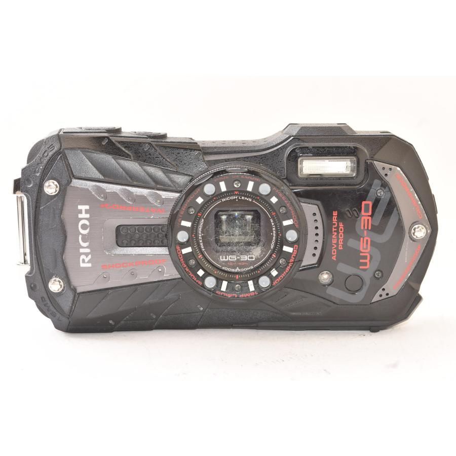 RICOH リコー WG 30 エボニーブラック ショット数7955回 コンパクトデジタルカメラ