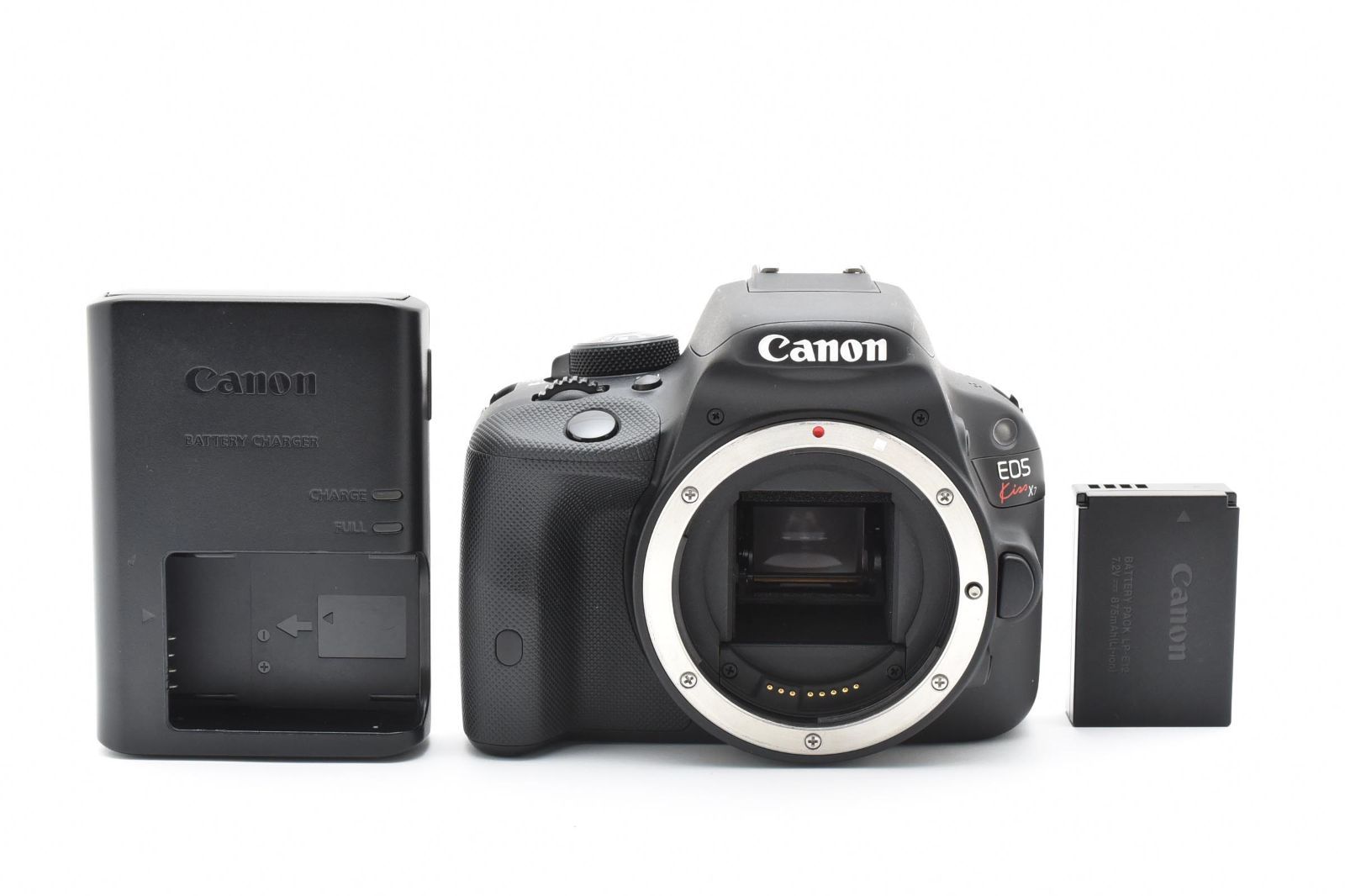 上 キヤノン Canon EOS Kiss X7 ボディ ショット数9425回 バッテリー＆充電器付き 一部訳あり 動作品 22P52A508032