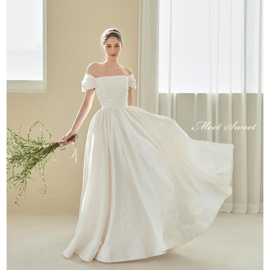 ウェディグドレス プリンセスラインドレス 花嫁 二次会 ワンピース 海外挙式 花嫁二次会 大きいサイズ ドレス プリンセスライン ウエディングドレス ウェディングドレス 花嫁 二次会