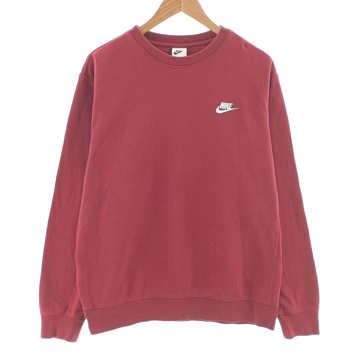 古着 ナイキ NIKE ワンポイントロゴスウェットシャツ トレーナー メンズM相当/eaa402386