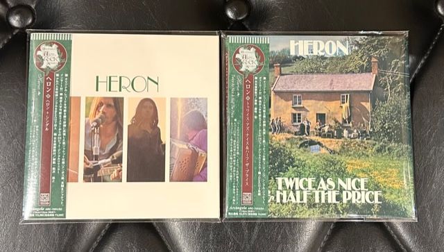 【廃盤CD】ヘロン 「紙ジャケットCD 2タイトルセット」 Heron