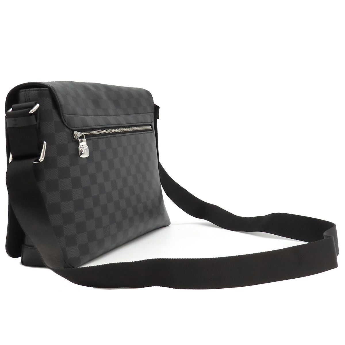 ルイヴィトン　ダミエグラフィット　ディストリクトMM　ショルダーバッグ　1842 LOUIS VUITTON ルイヴィトン ディストリクトMM NM ダミエグラ