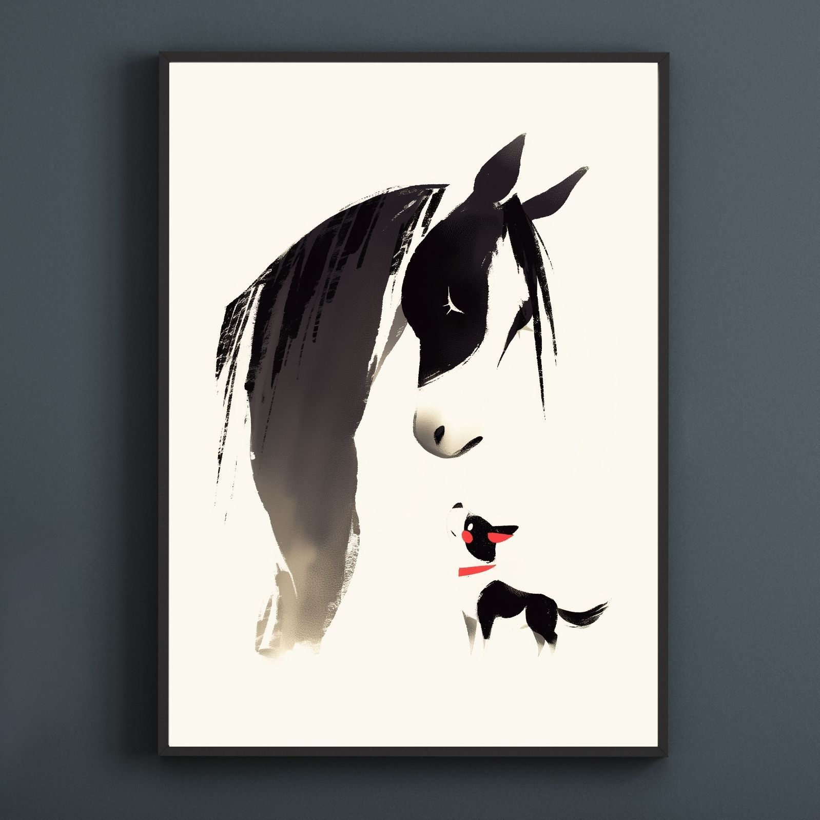 福寿（2026年） - チワワ犬 No.2】ジークレー版画＊名入れOK！ 午年