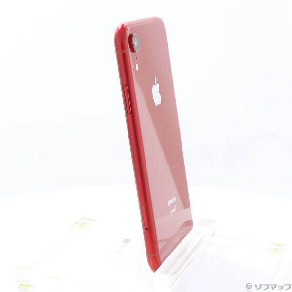 中古品〕 iPhoneXR 128GB プロダクトレッド MT0N2J／A SIMフリー