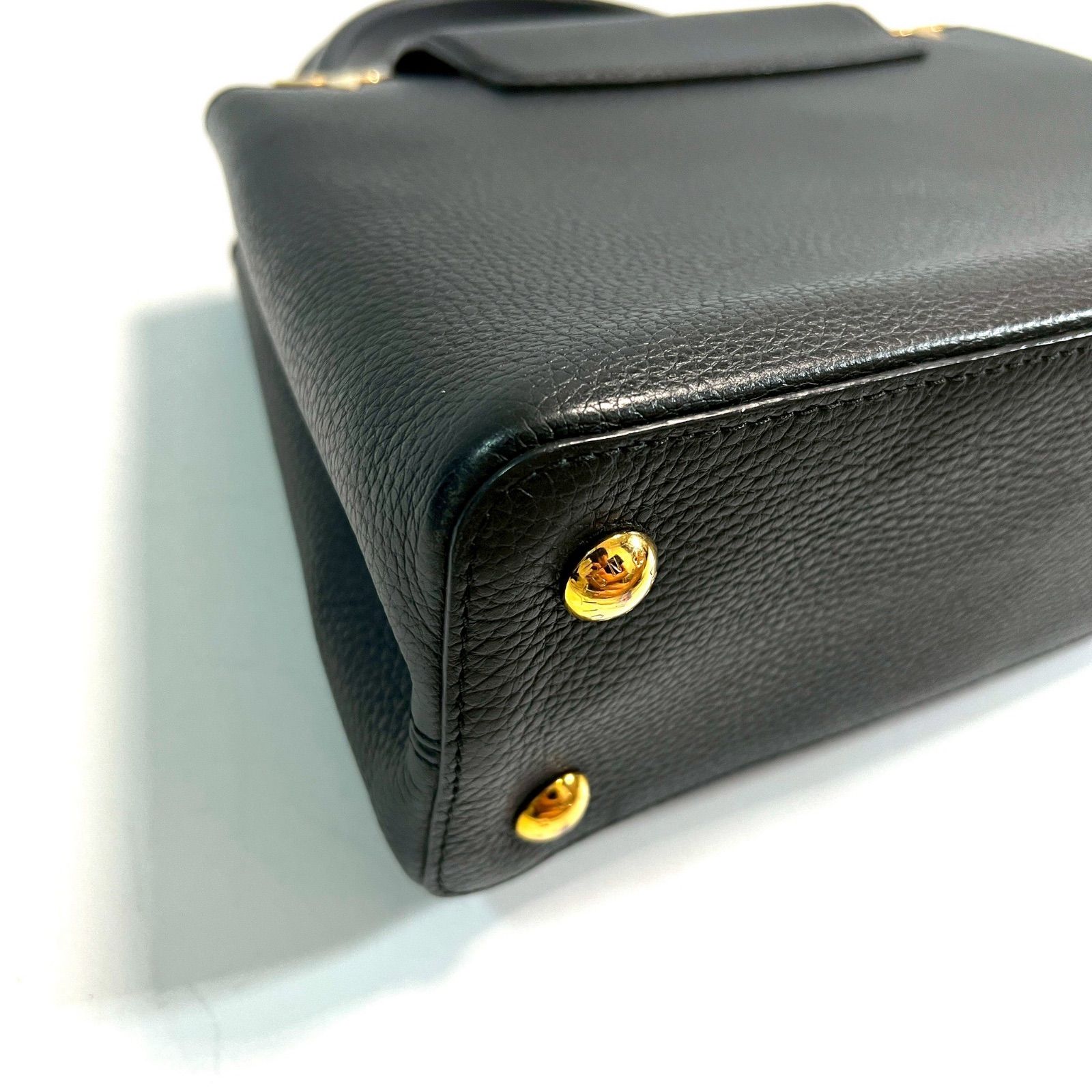 レア物 LOUIS VUITTON ルイヴィトン ハンドバッグ カプシーヌ MM 