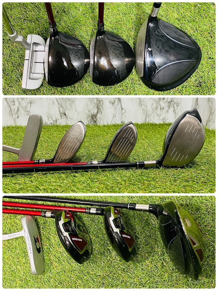 レフティ】オリマー ORM-800 メンズゴルフセット 10本 SR かんたん