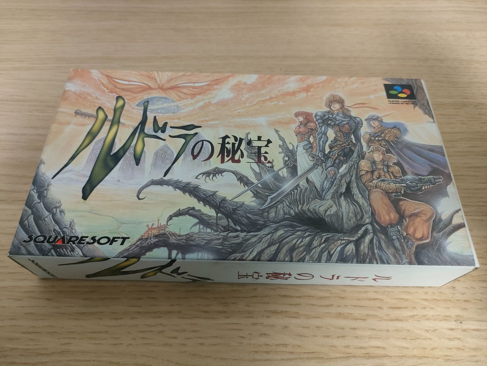 スクエアソフト ルドラの秘宝 スーパーファミコン