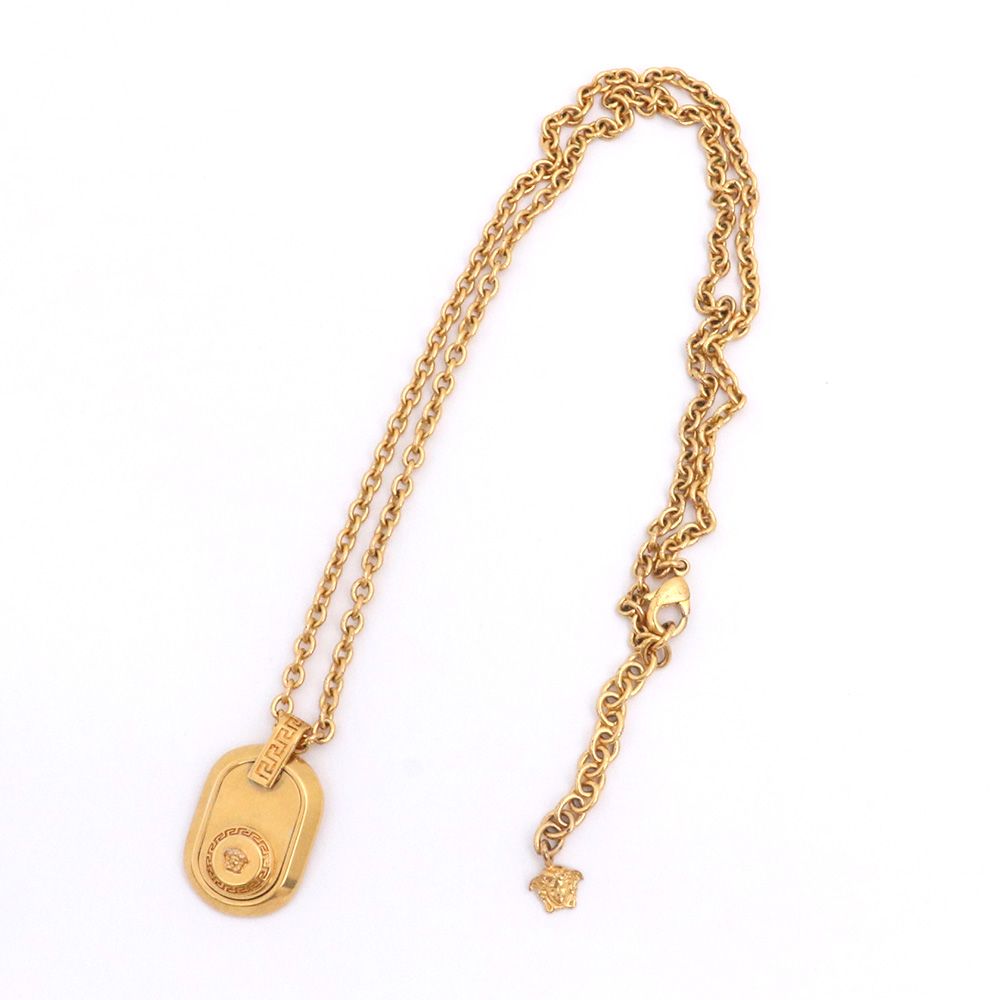 VERSACE メデューサヘッド ネックレス 関込】VERSACE ヴェルサーチェ◇メデューサ ヘッド ネックレス
