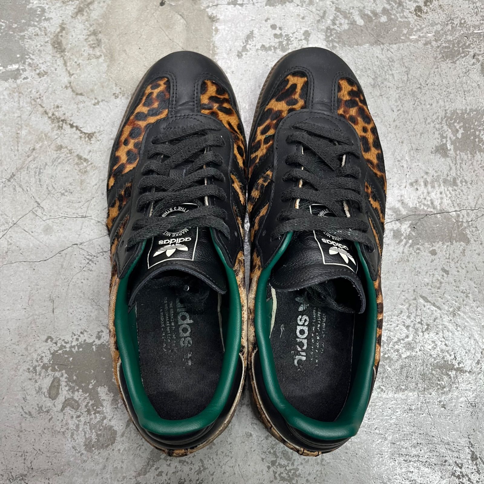 adidas SAMBA OG W ハラコ レオパード サンバ スニーカー JI2735 