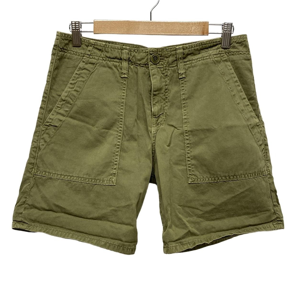 CURRENT ELLIOTT(カレントエリオット) ショートパンツ サイズ25 XS レディース - カーキ スタッズ
