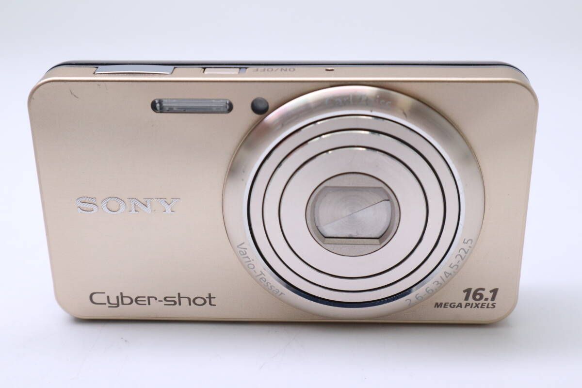 SONY DSC W 570 コンパクトデジタルカメラ ソニー ゴールド f 05593
