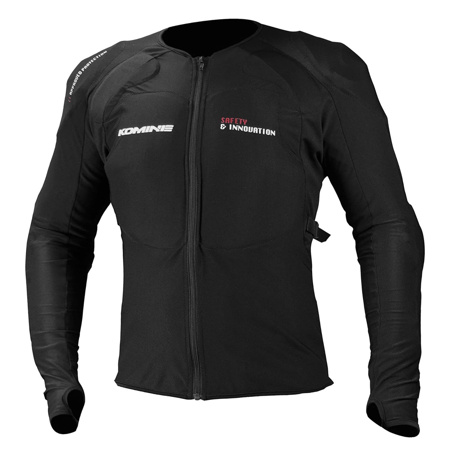 Size:XL_Color:ブラック コミネ(KOMINE) バイク用 CEアーマードトップインナーウェア Black XL SK-693 903 CE規格