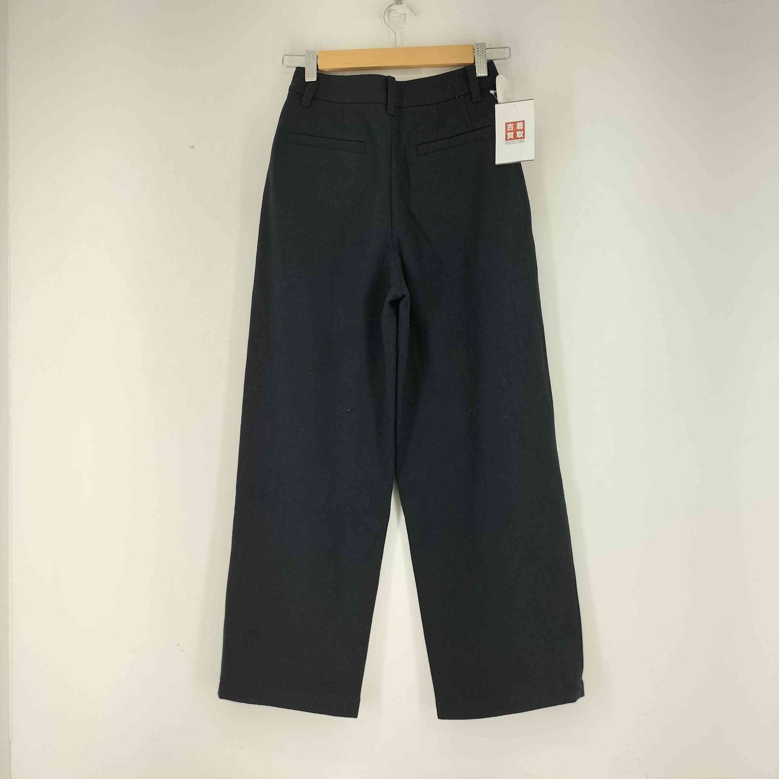 コトニエ　パンツ　34 XS ブラッシュドジャージータックワイドパンツ（丈標準70～72cm