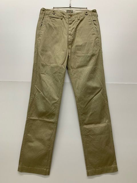 【美品】バズリクソンズ US ARMY チノパン W30 東洋 美品】バズリクソンズ US ARMY チノパン W30 東洋 MILITARY