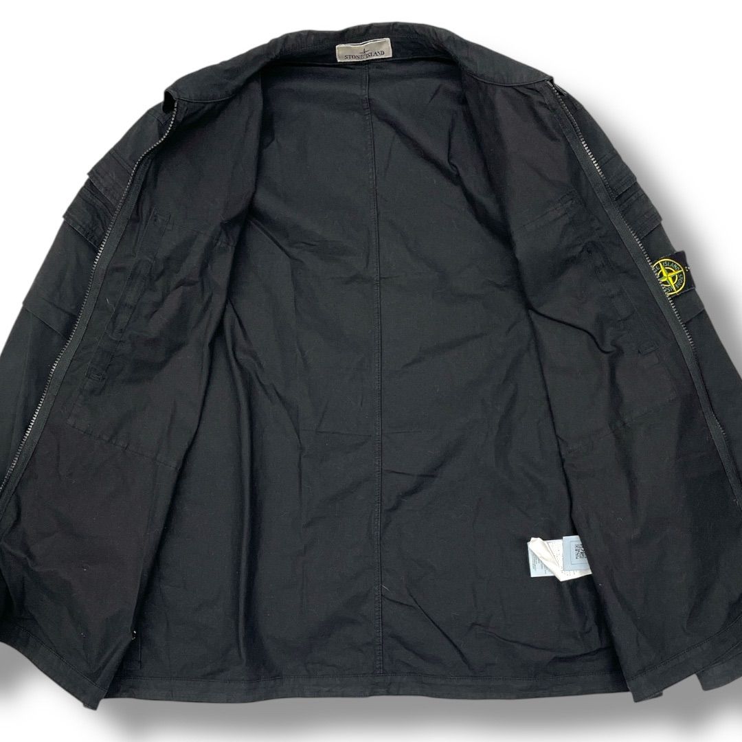 STONE ISLAND ストーンアイランド コンパスパッチ シャツ ジップ