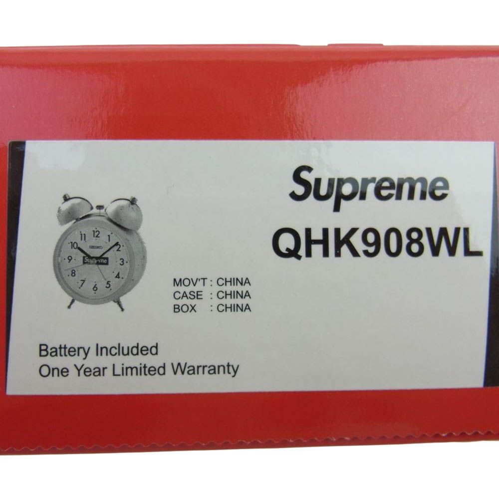 Supreme シュプリーム その他アクセサリー 22AW 時計 Seiko Alarm