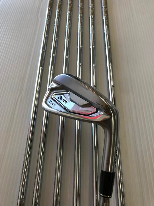 【即納】SRIXON ZX5 Mk2 | S200 | ダイナミックゴールド D.S.T.(NEWデザイン) | 中古 | アイアンセット | ダンロップ