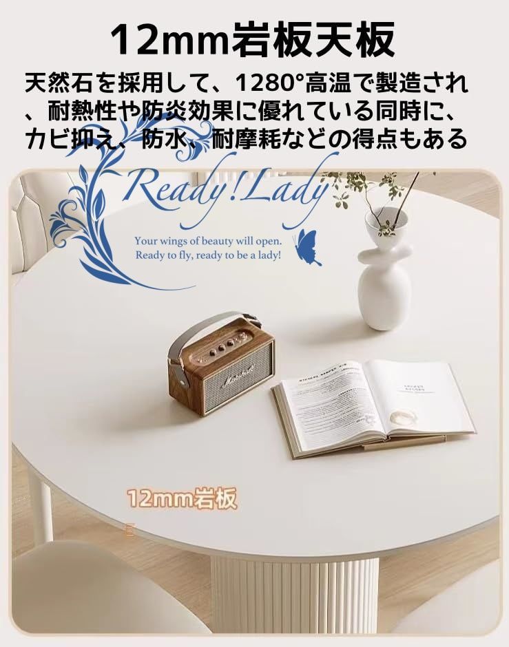 大理石テーブル カフェテーブル