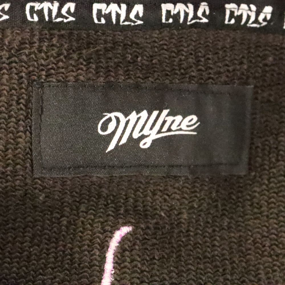 cvtvlist (カタリスト) ×MYne Logo Usual Hoodie GCLHD104×マイン 刺繍