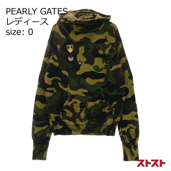 PEARLY GATES パーリーゲイツ フード付 ニットセーター ニコちゃん 