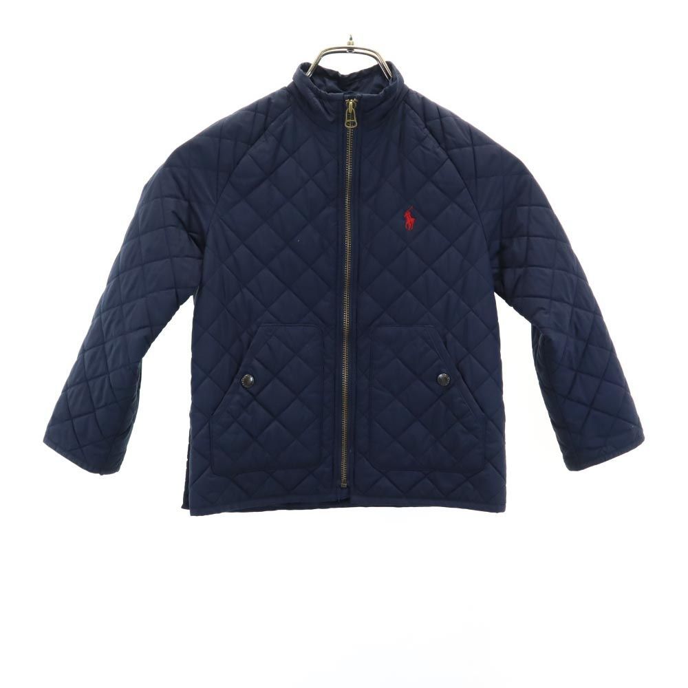 ポロバイラルフローレン 長袖 キルティングジャケット 5 ネイビー系 Polo by Ralph Lauren キッズ 古着 【240116】