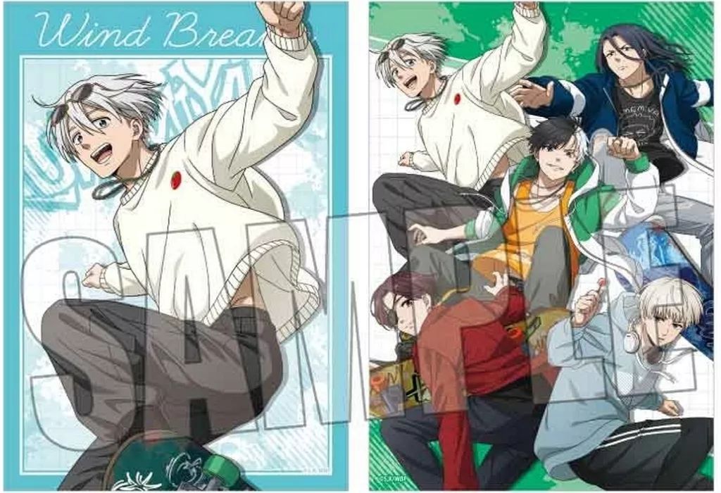 中古】ポスター らくピタポスター 梅宮一 スケーターver. 「WIND