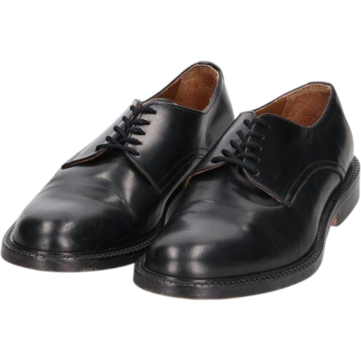 古着 バーニーズニューヨーク BARNEYS NEWYORK プレーントゥシューズ イタリア製 9M メンズ27.0cm相当|saa014016