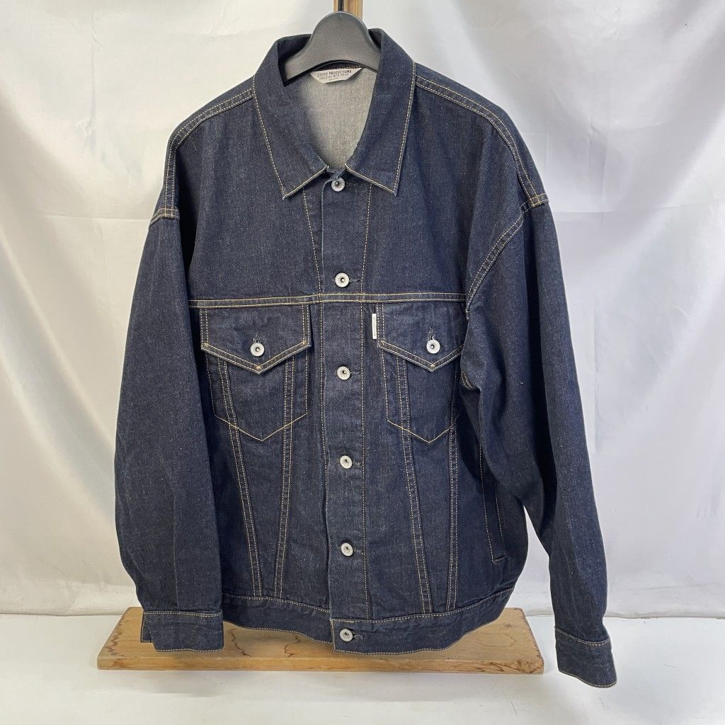 01w-3997 クーティー COOTIE Raza Denim Jacket デニムジャケット ブルー サイズM メンズ コットン
