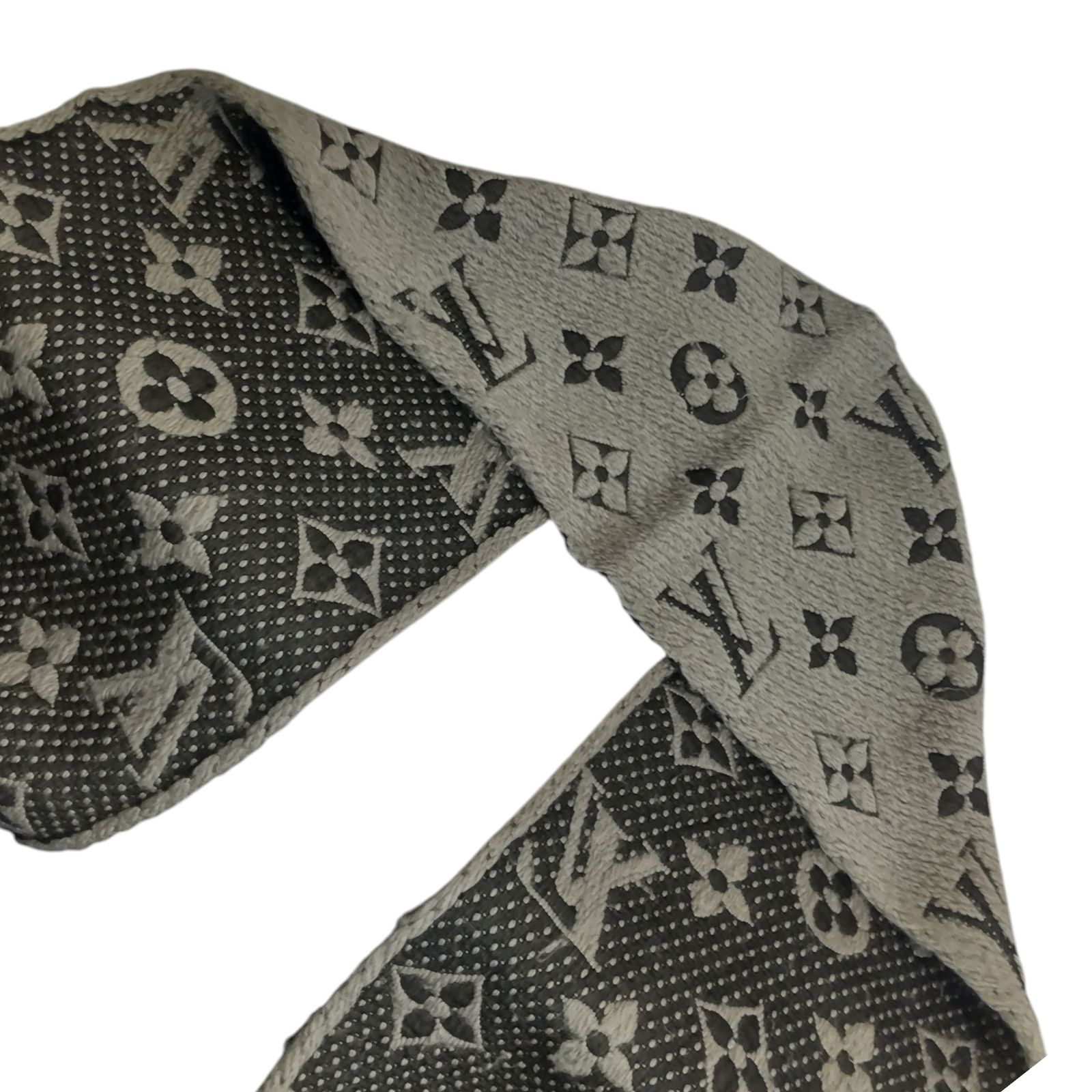 中古品】 Louis Vuitton ルイヴィトン エシャルプロゴマニア マフラー  