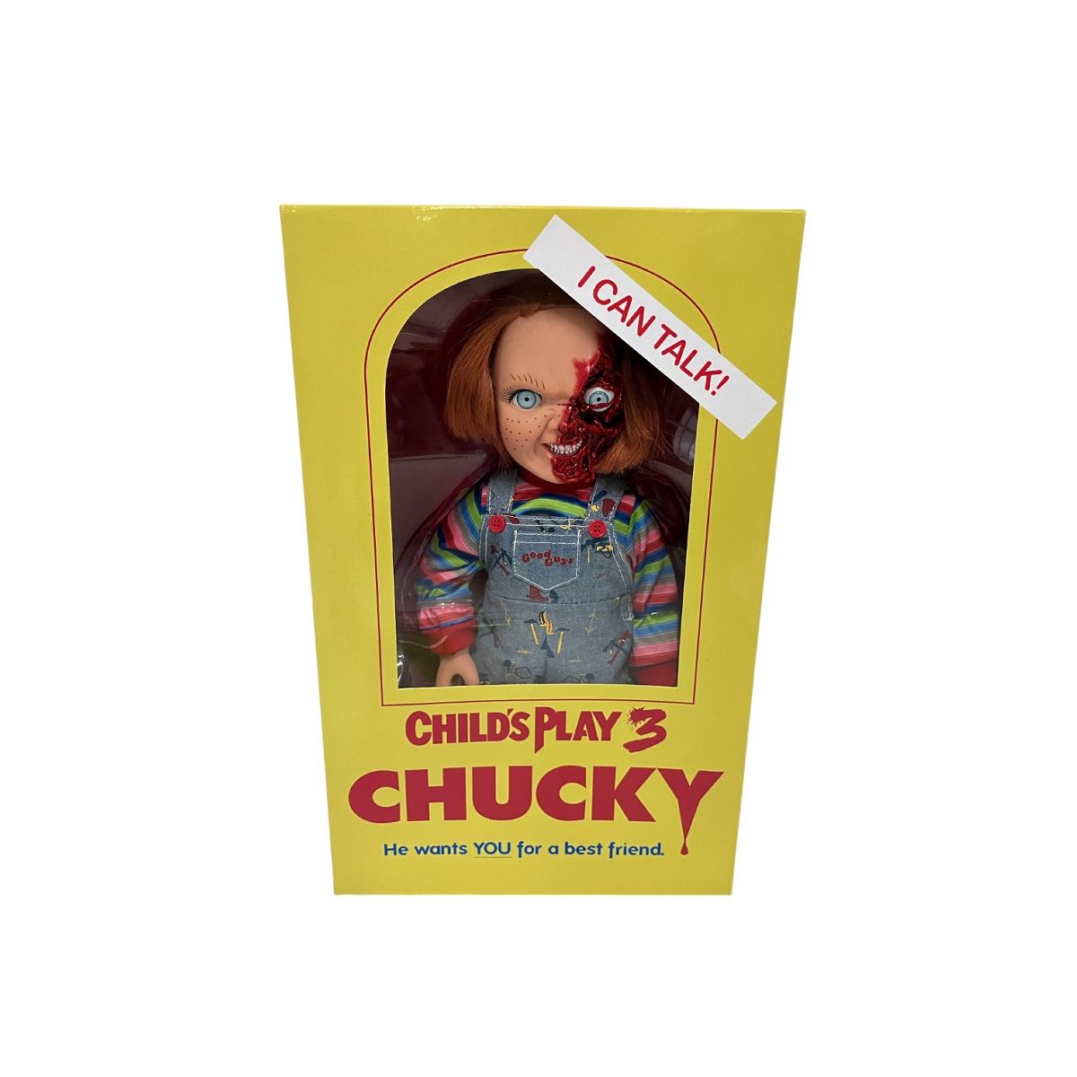 MEZCO Child,s Play 3 Talking Pizza Face Chucky チャイルド・プレイ3