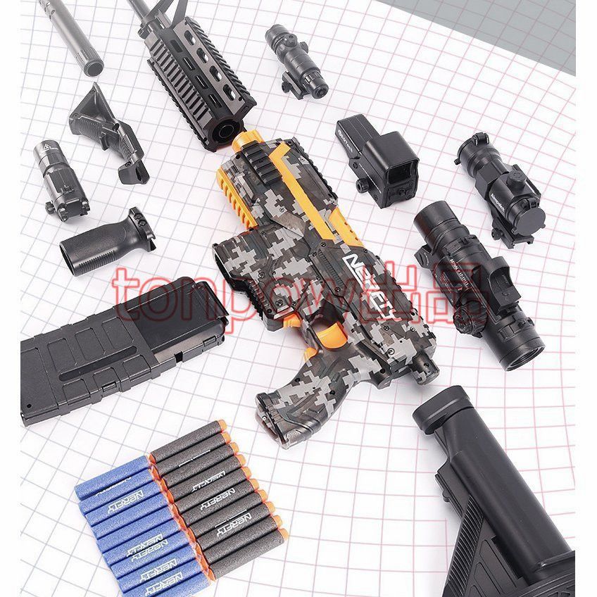 Nerf トイガン 9個セット Nerf トイガン 9個セット Nerf Elite トイガンセット（弾薬付き