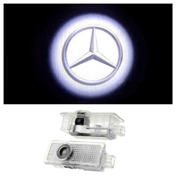 Mercedes Benz AMGロゴカーテシランプ LED 純正交換タイプC117/W218/A205/C205/A207/C207プロジェクタードア  ライトメルセデス ベンツ A381 - メルカリ