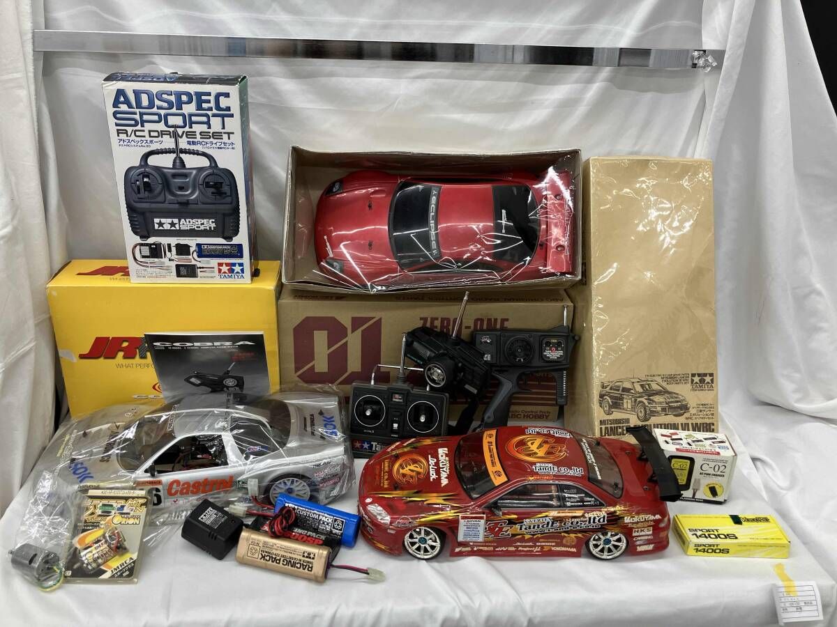 レーシングカー レトロ ラジコン ジャンク品 全長37㎝弱 レーシング