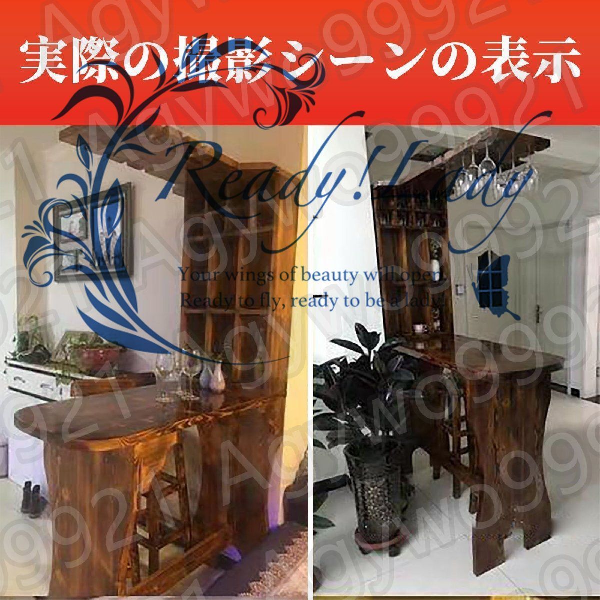 ワイングラスホルダー付き