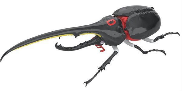 新品 フジミ模型 自由研究シリーズ No.261 ヤッターマン編 ヘラクレスオオカブト ドロンジョver. 色分け済プラモデル [佐川急便]