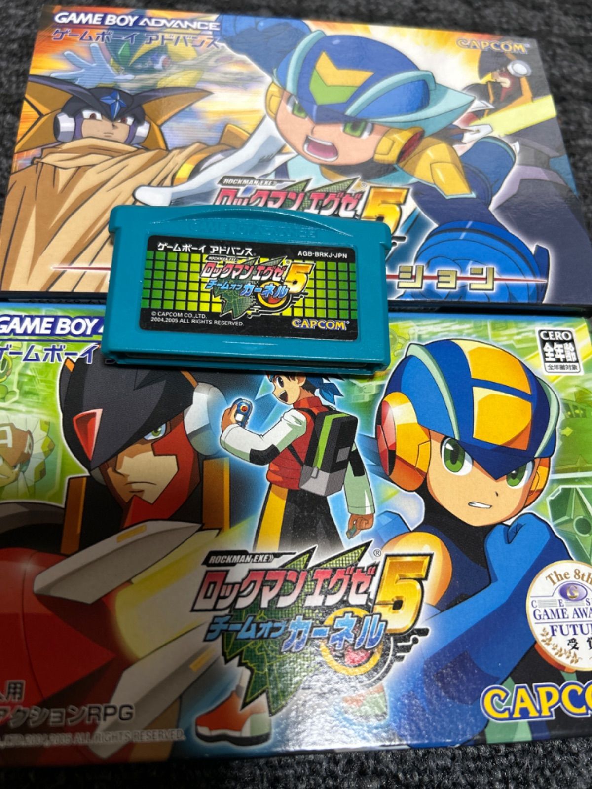 激レア【GBA】『ロックマンエグゼ5 とんでもなく チームオブカーネル 