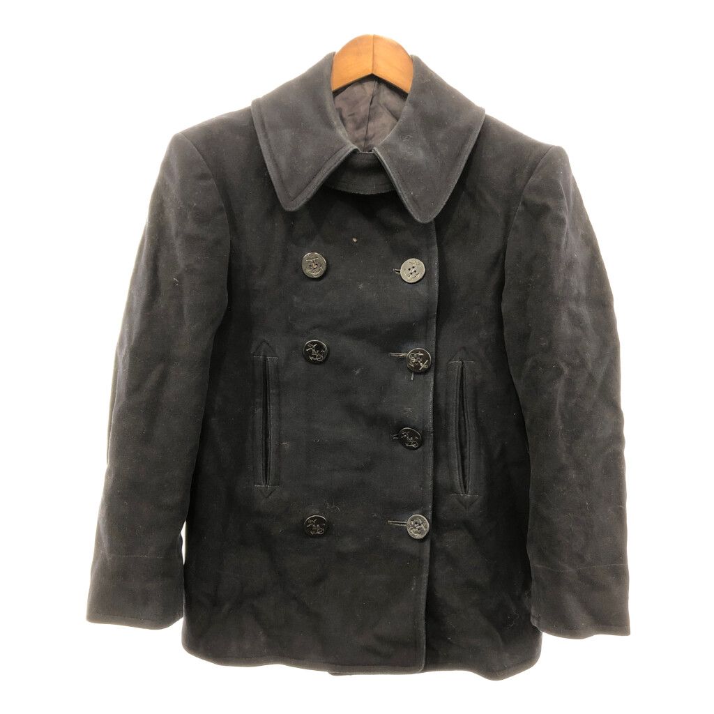【専用です】40s 10ボタン　Pコート　チンストラップ　ビンテージ 1940年代アメリカ海軍10ボタンPコート チンストラップモデル