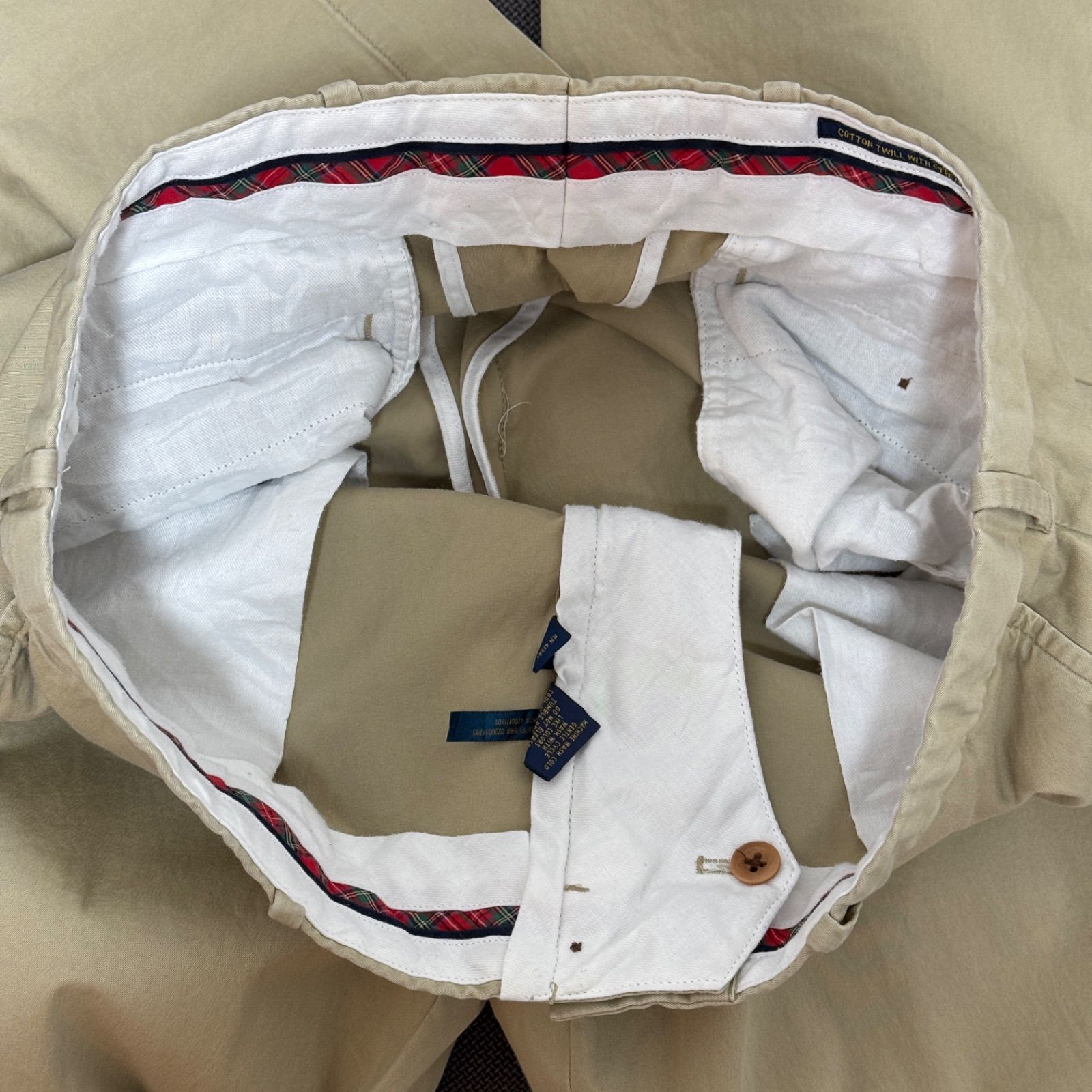 極美品 ポロチノ W33 L30 POLO RALPH LAUREN チノパン ベージュ