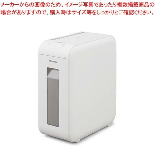 アイリスオーヤマ パーソナルシュレッダー クロスカット P6HCSV-W