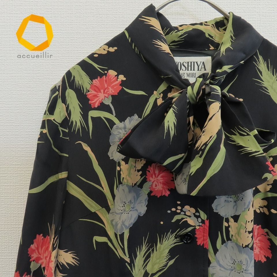 HIYOSHIYA HANAE MORI vintage 花柄 ワンピース 7 HIYOSHIYA HANAE MORI vintage 花柄 ワンピース 7