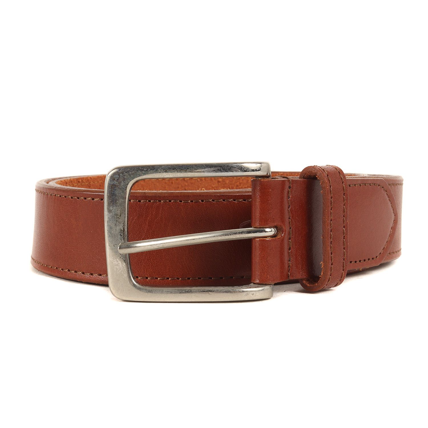 美品 SOPHNET ソフネット サイズ:L カウレザー ベルト ブラウン ブランド アイテム 小物 シンプル【メンズ】