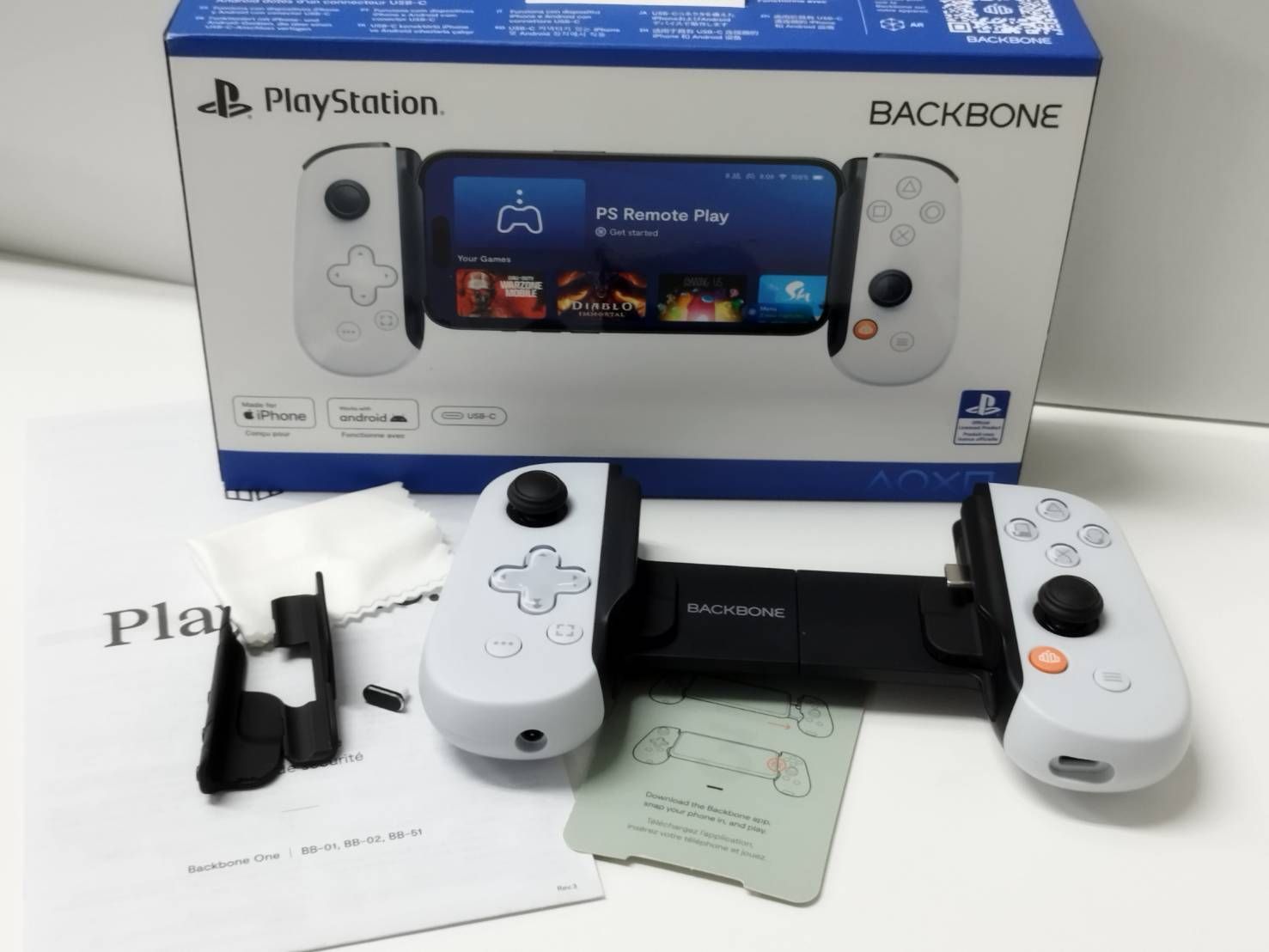PlayStation BACKBONE ONE (USB-C) 第2世代/BB-51-P-WS 【公式通販】