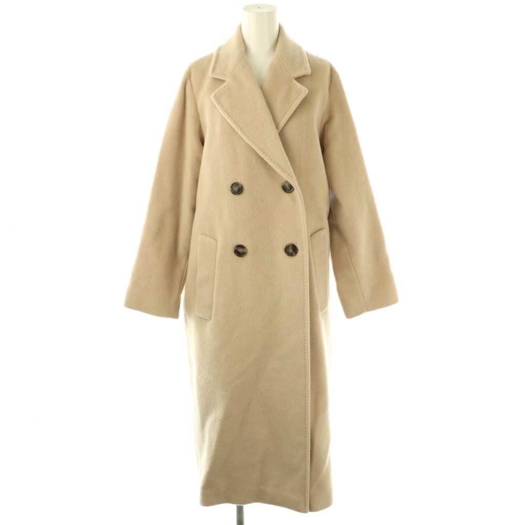 ウイークエンドマックスマーラ ダッフルコート モヘア アルパカ混 サイズL ウイークエンドマックスマーラ ダッフルコート モヘア アルパカ混