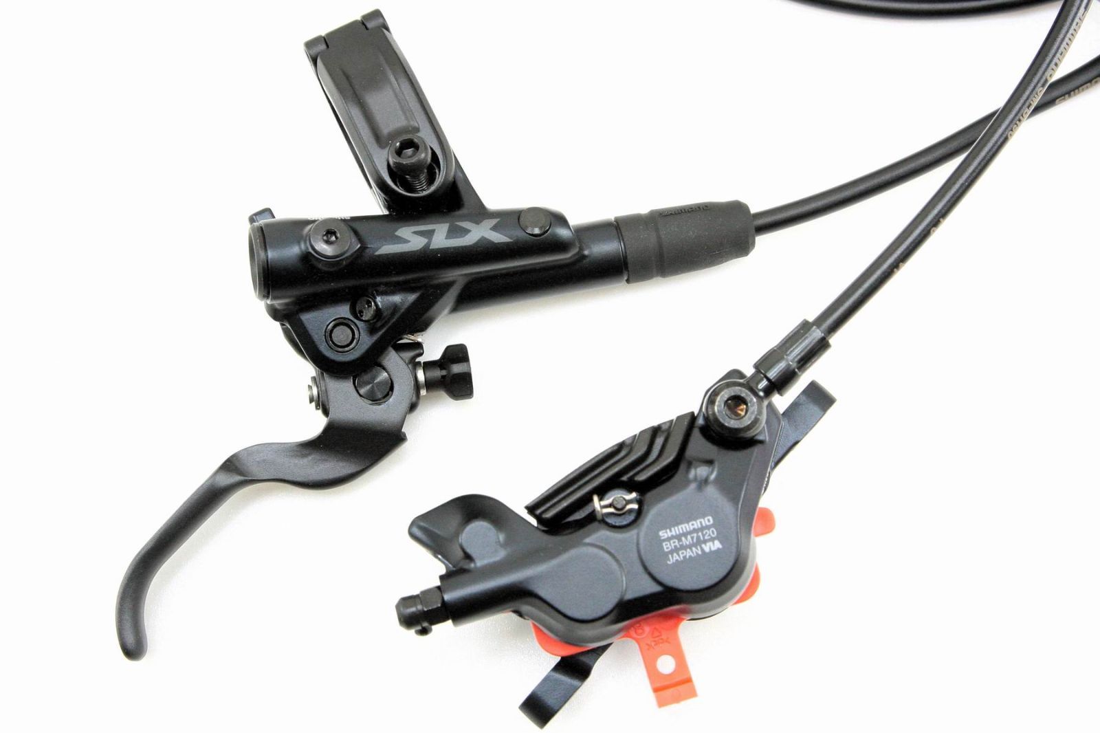 シマノ SHIMANO デオーレ Deore SLX 高性能 4ポット 4ピストン 油圧ディスクブレーキ BL-M7100 BR-M7120 ローター無 前後セット ブラック