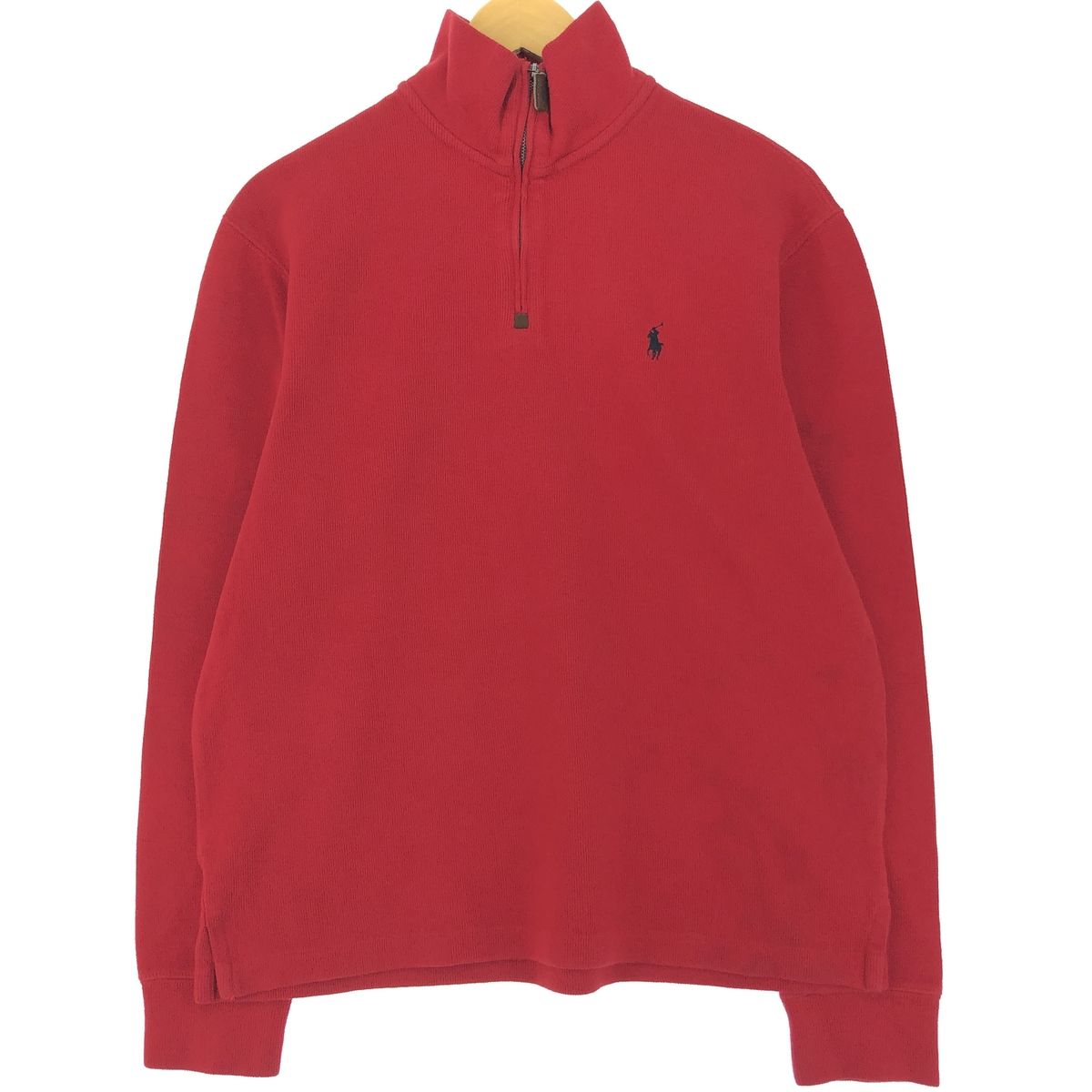 古着 ラルフローレン Ralph Lauren POLO by Ralph Lauren ハーフジップスウェットシャツ トレーナー メンズM/eaa426454