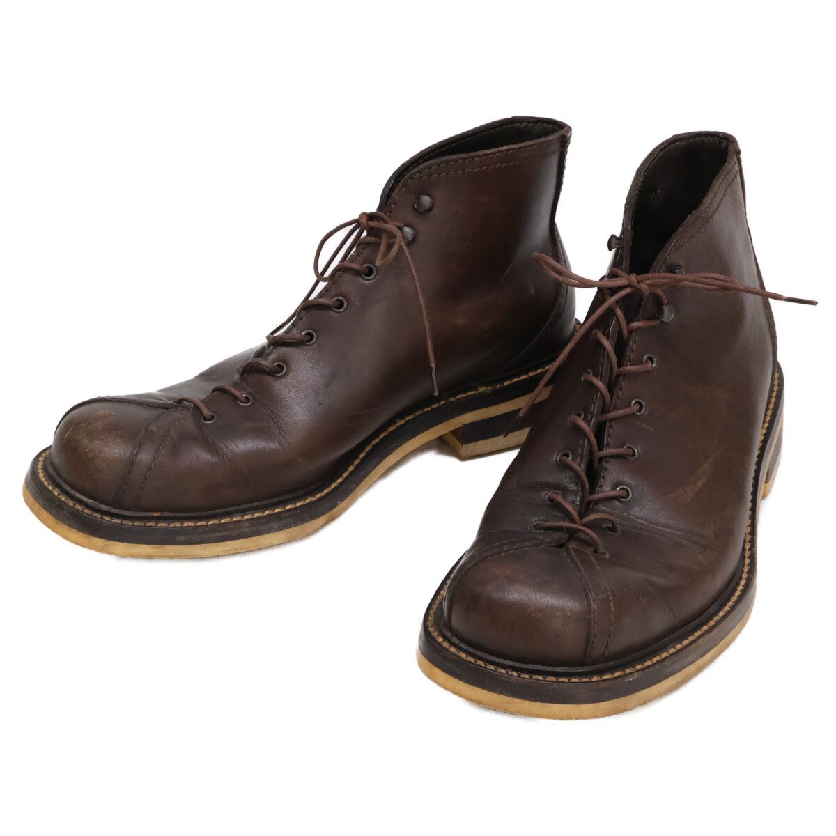 Silvano Mazza シルバノマッツァ サイドジップ レースアップブーツ 2139303309.jpg?1714592745